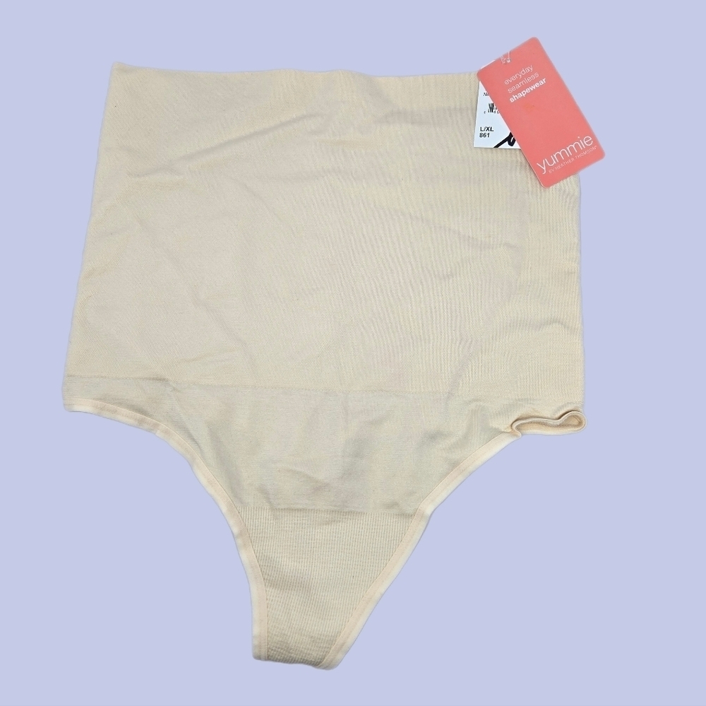 Yummie Shaping Thing Sz L/XL (12-14) By Heather Thompson Nude Tummy Shapewear